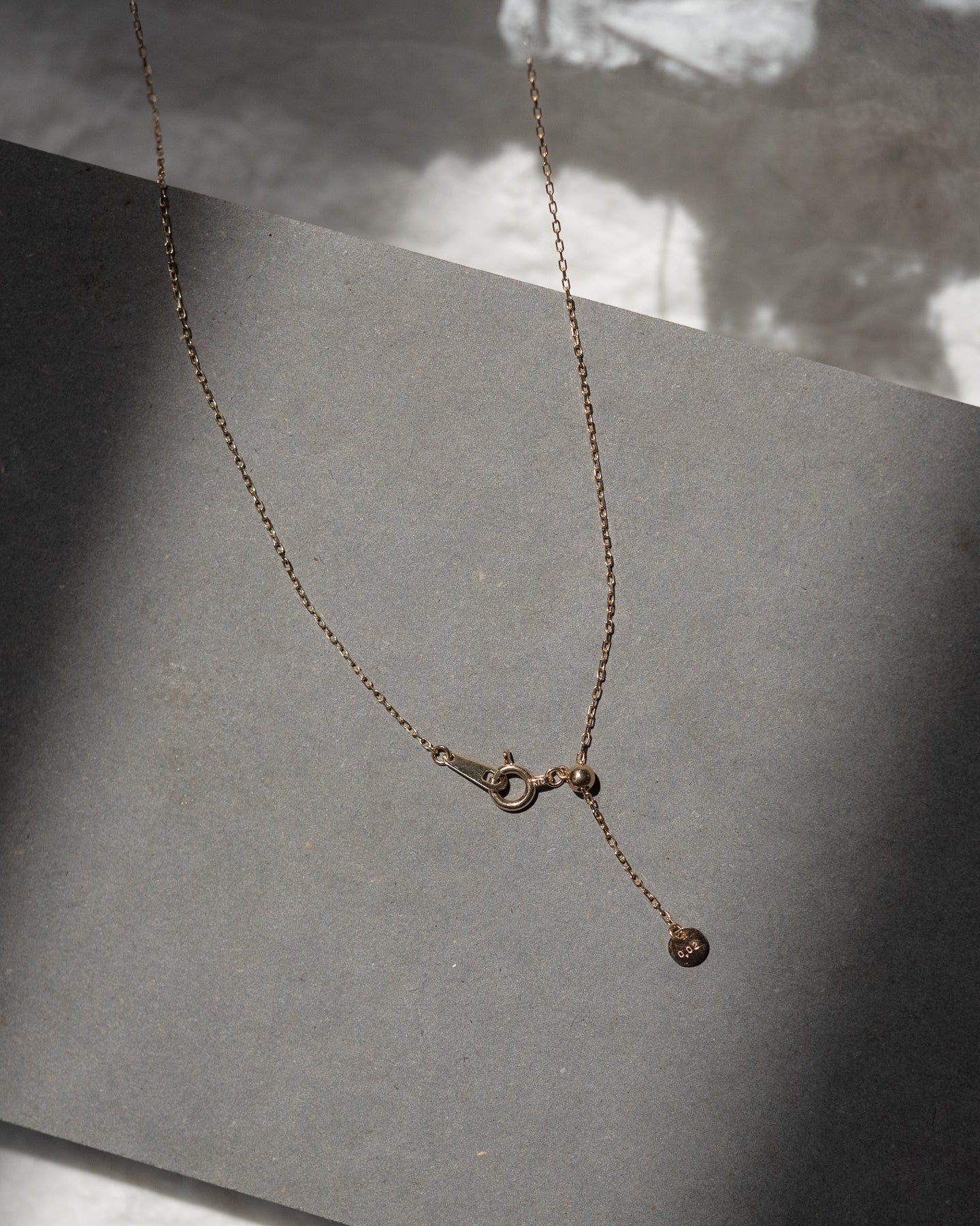 Smooth Stones of Hope Diamond Necklace
