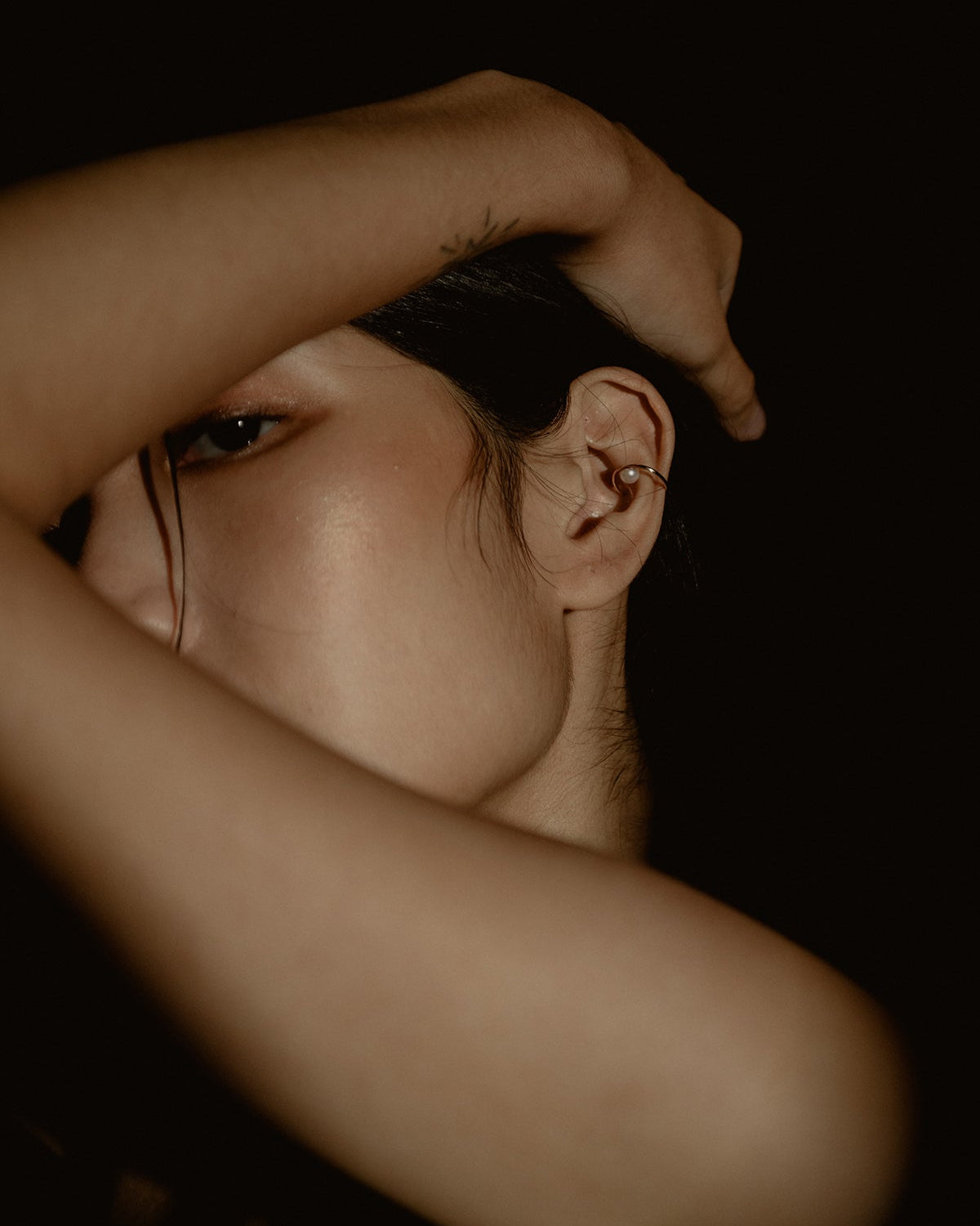 Spheres of the Ocean Orbital Ear Cuff